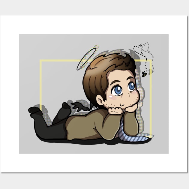 Cas & The Bees Wall Art by SuperSamWallace